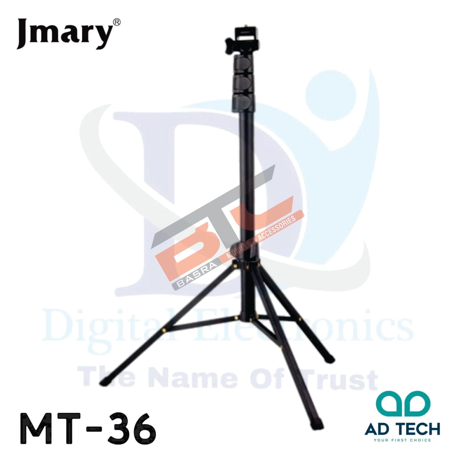 Jmary MT-36 Selfie Stick Tripod Stand - Extends 67" inches For Mobiles / Cameras / Gopro