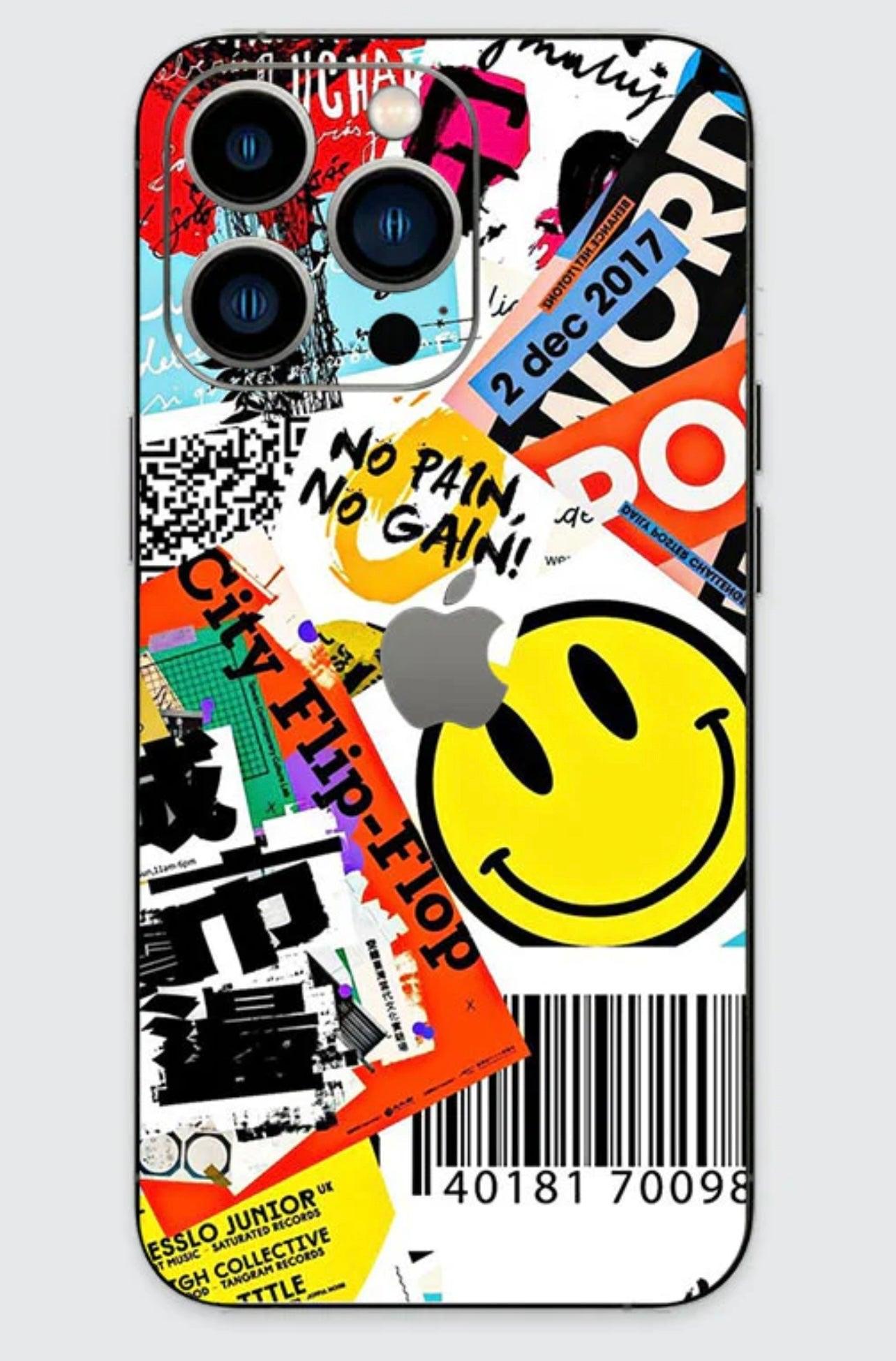 3D BACK SHEETS PHONE SKIN - Basra Mobile Center