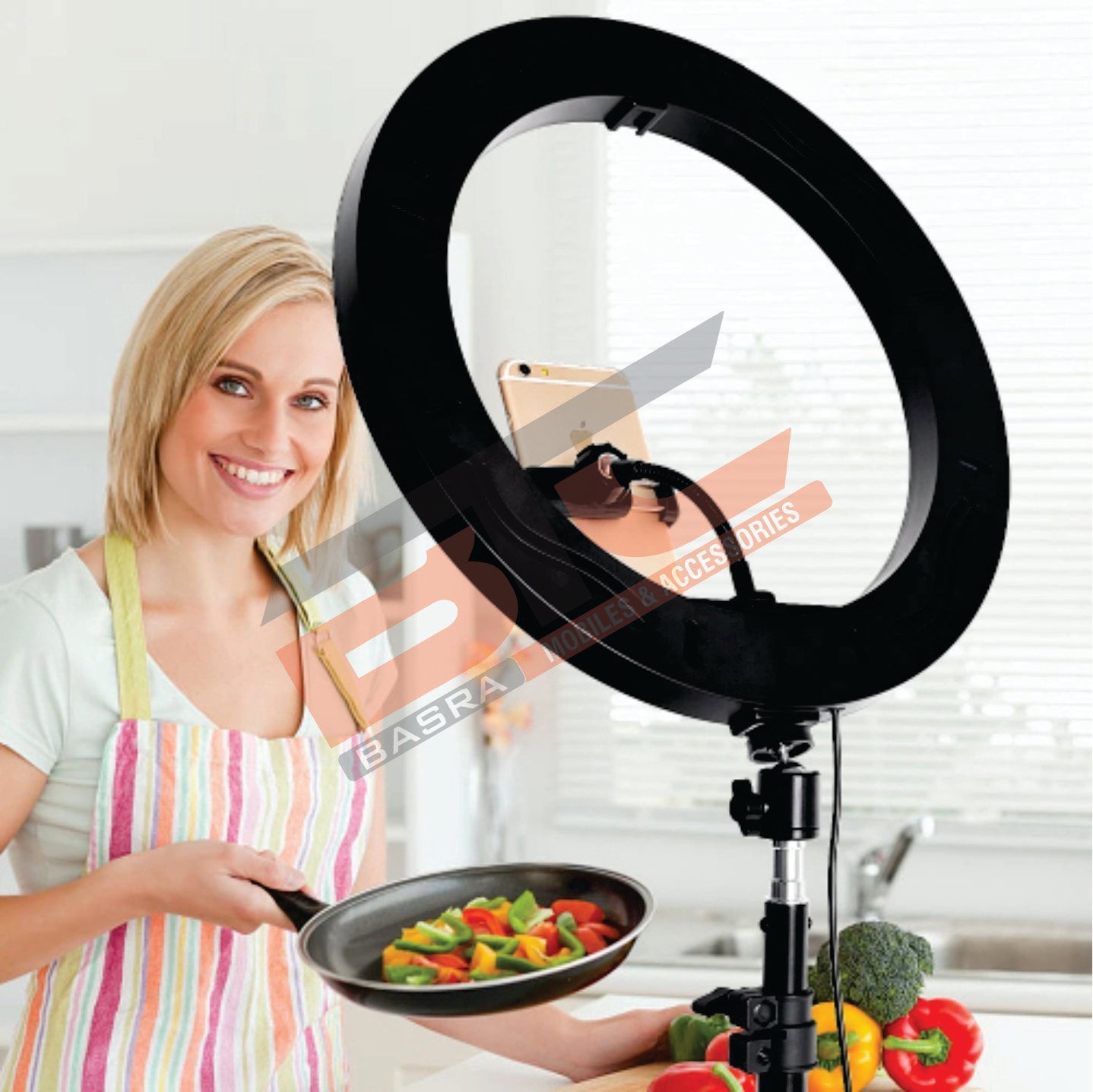 BD-360 Ring Light 36cm/14 Inch With Mobile Holder