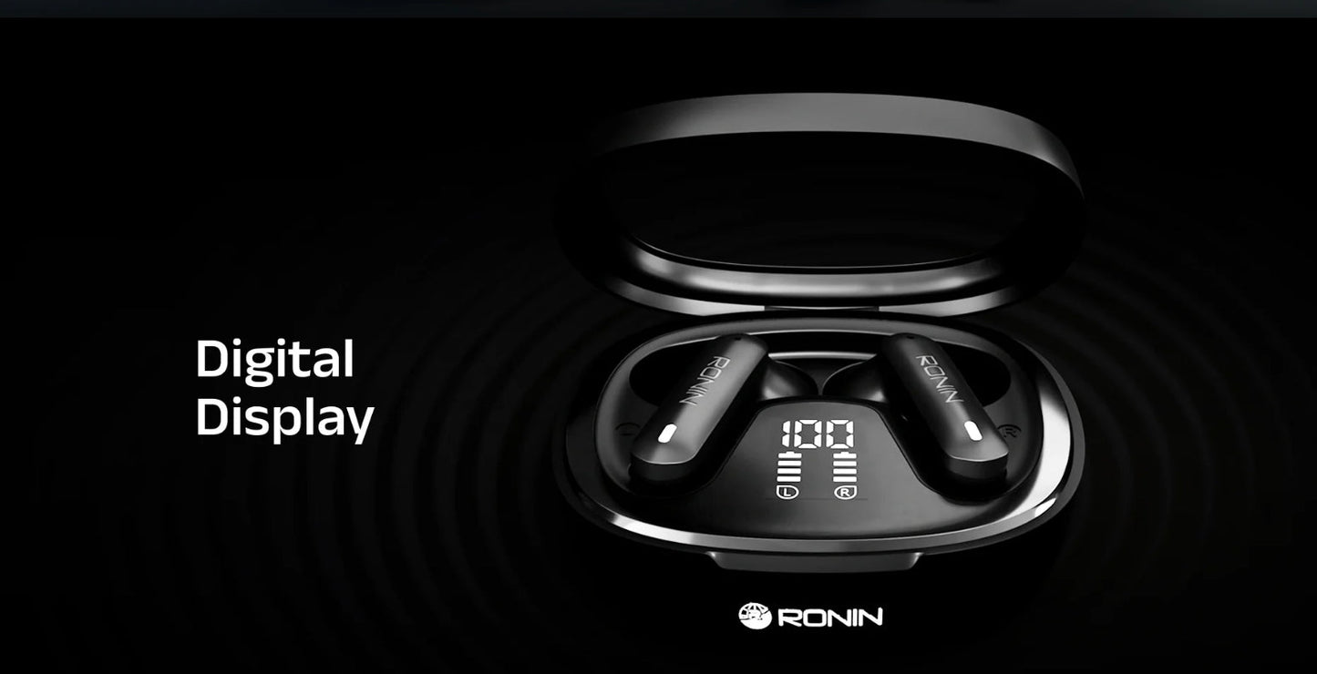 RONIN R-540 Earbuds 7 Hours Backup Bluetooth 5.3