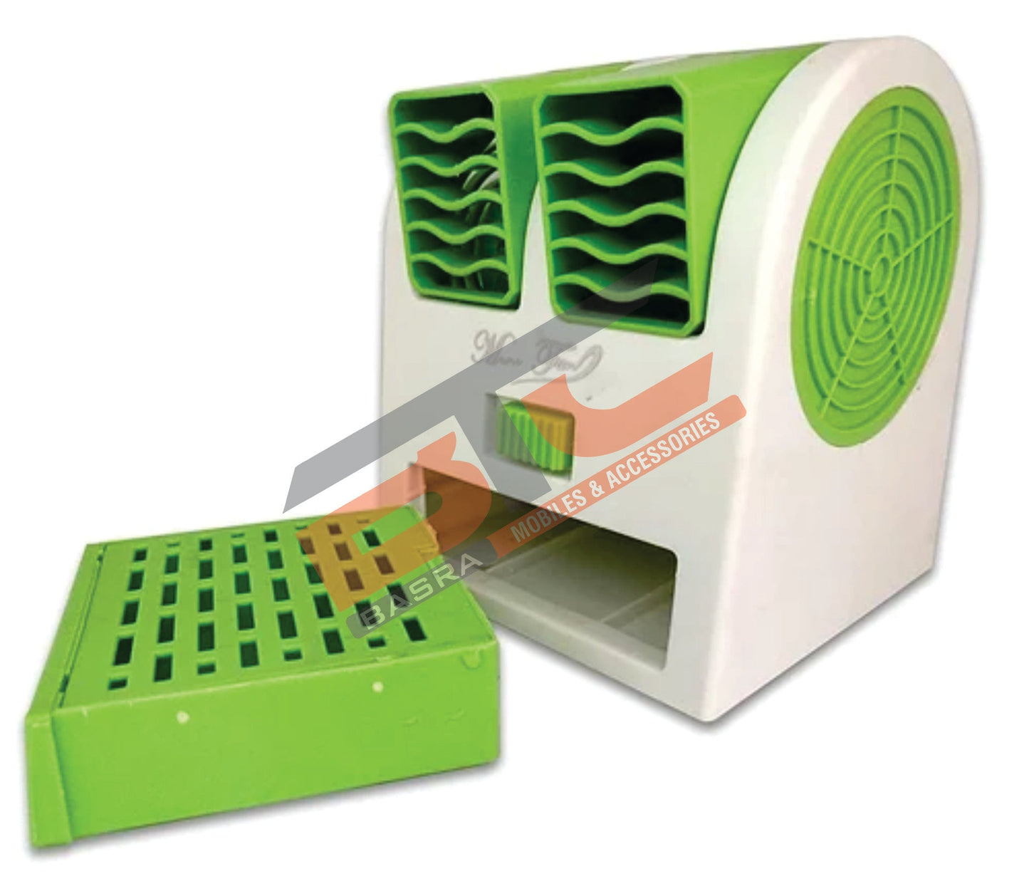 RG7 Mini fan Cool Cool VMS-F001 USB Air Cooler (Green, Blue, Black)