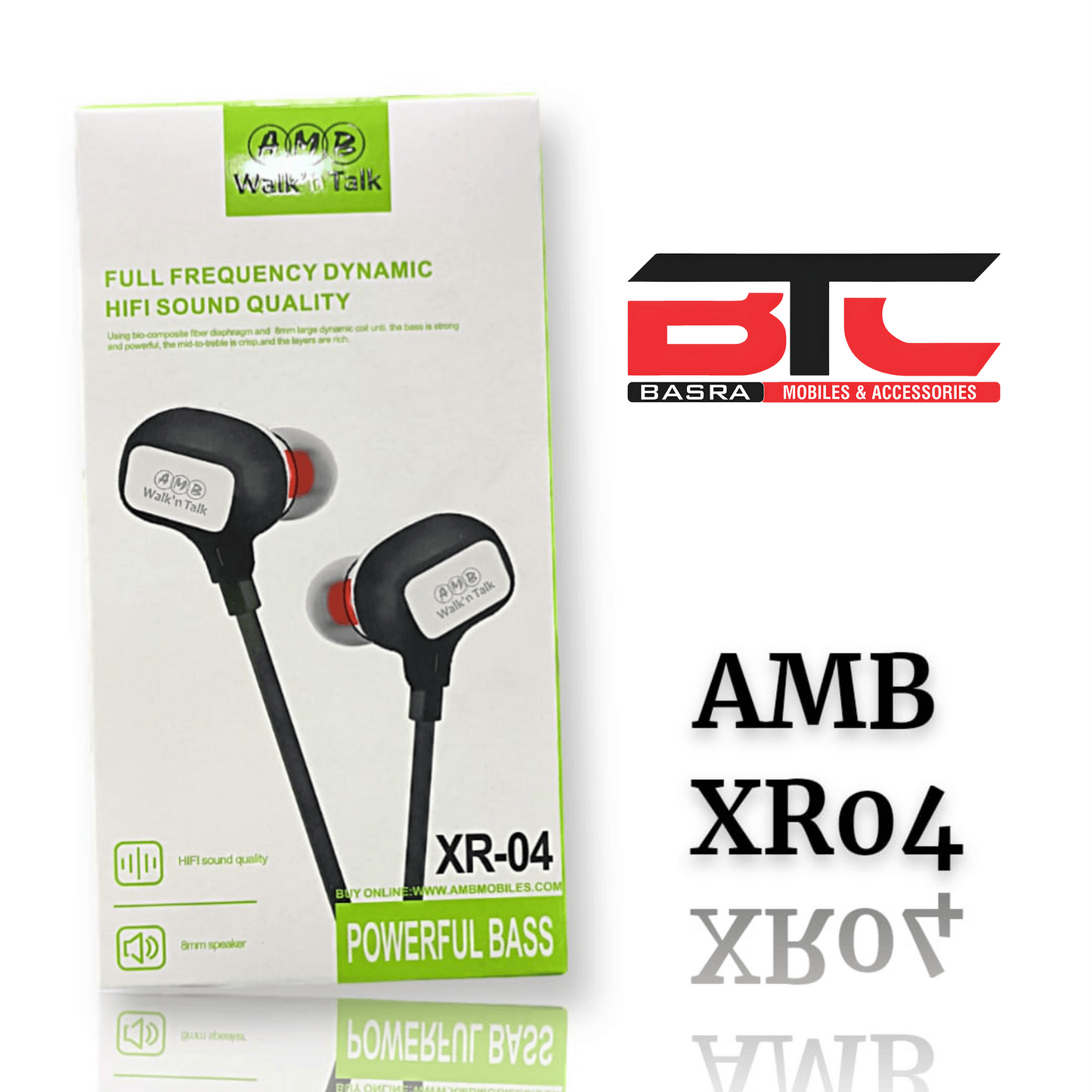AMB XR04 HANDSFREE 3.5MM - Basra Mobile Center