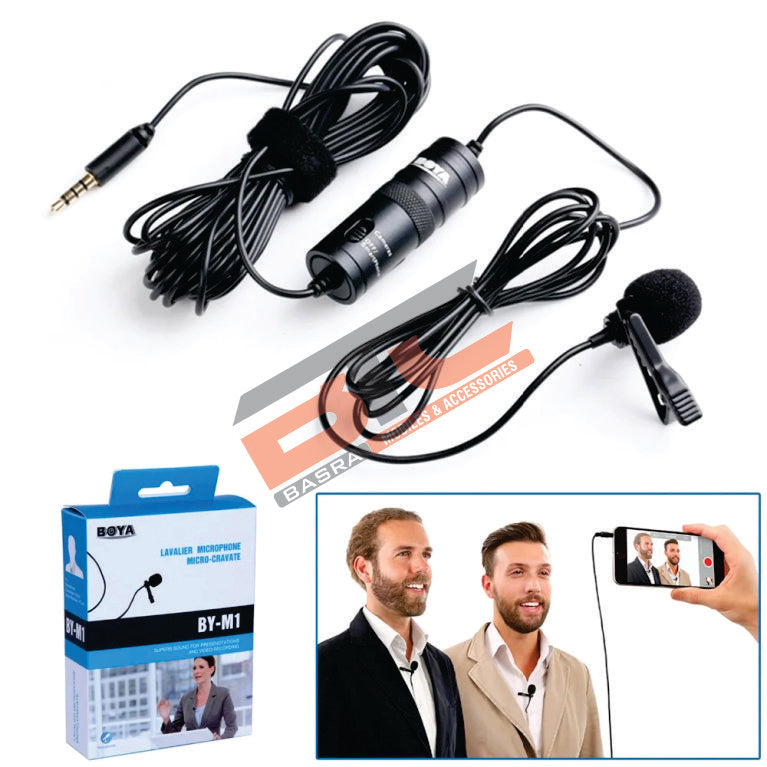 BOYA BY-M1 Omnidirectional Lavalier Microphone