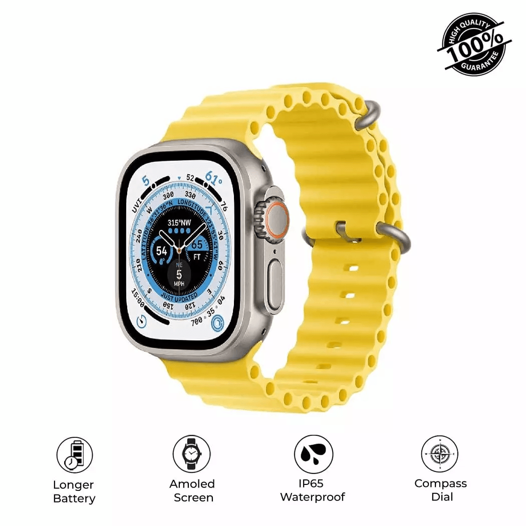 G9 ULTRA PRO SMART WATCH (GOLD EDITION) - Basra Mobile Center