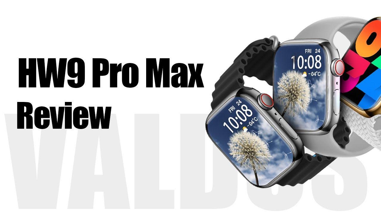 HW 9 PRO MAX AMOLED SMAR WATCH GOLD EDITION - Basra Mobile Center