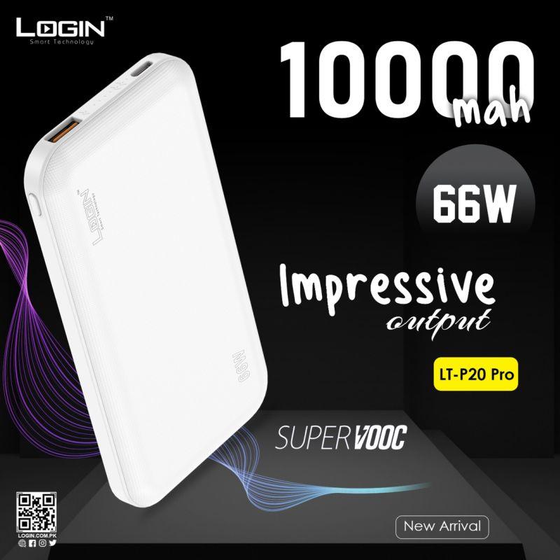 LT-P20 Pro 10000 MAH PD Power Bank – 22.5W - Basra Mobile Center