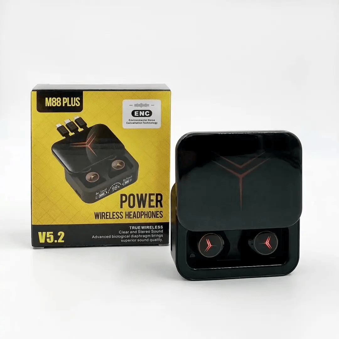 M88 Plus Earbuds V5.3 - Basra Mobile Center