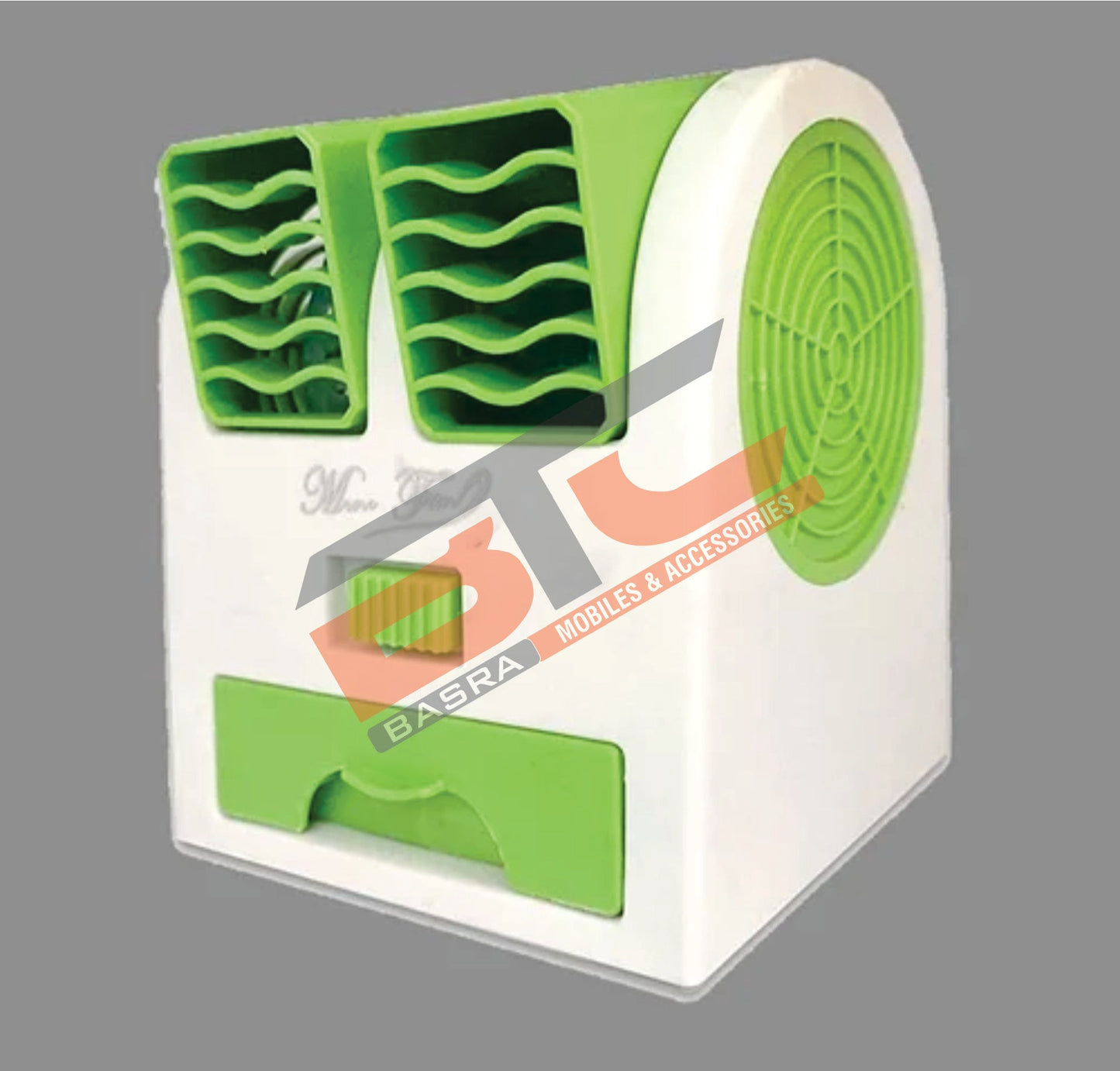 RG7 Mini fan Cool Cool VMS-F001 USB Air Cooler (Green, Blue, Black)