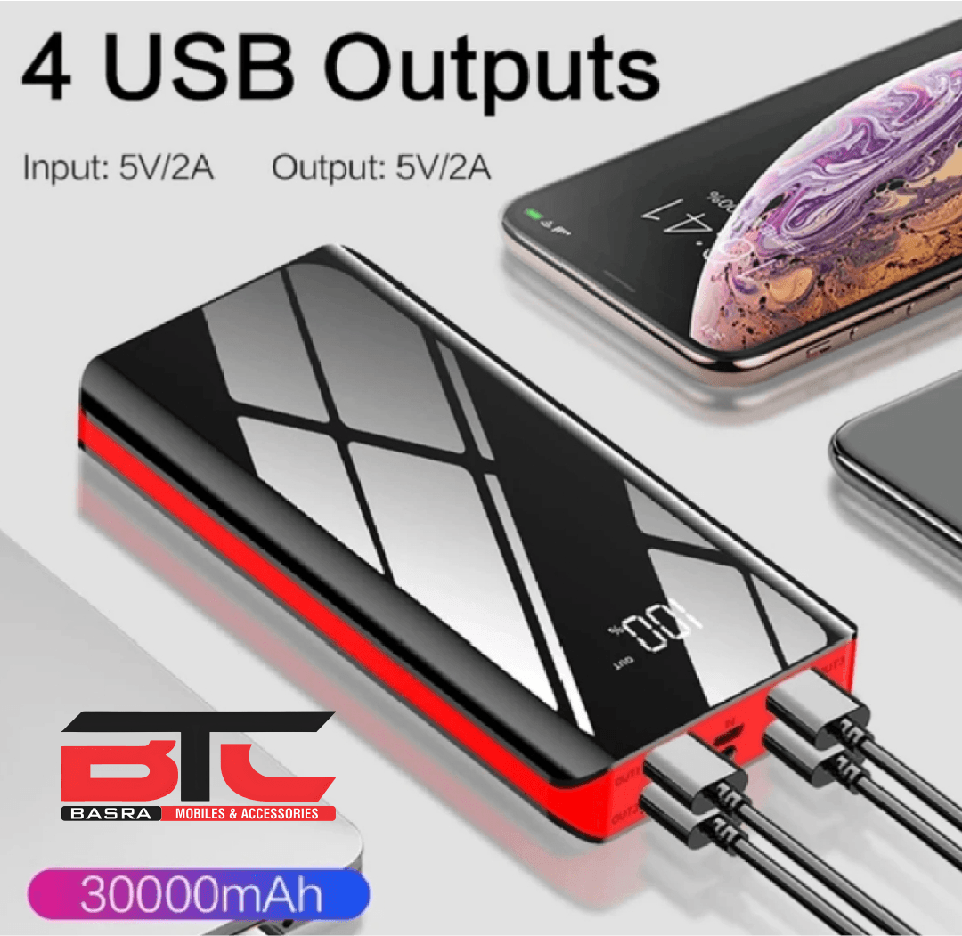 Royal R303 30000 Mah Power Bank Large - Basra Mobile Center