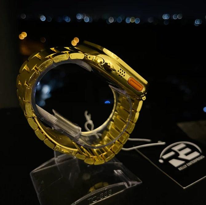S9 ULTRA MAX (GOLD) SMART WATCH - Basra Mobile Center
