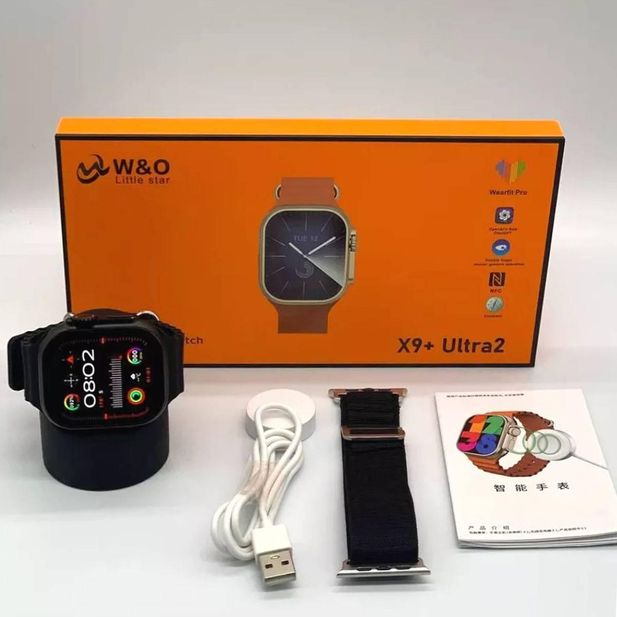 X9+ Ultra 2 Super Amoled Display Latest Smartwatch - Basra Mobile Center