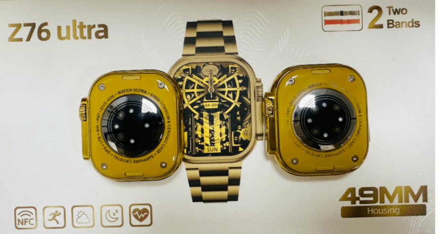 Z76 Ultra Smartwatch 49mm Full HD Display - Basra Mobile Center