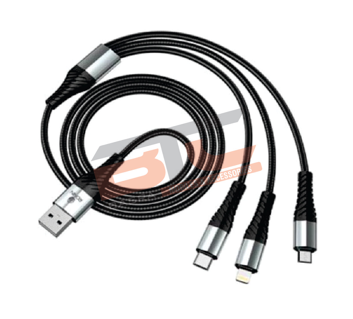 Ronin R-305 3 In 1 Cable - 1.2 MeterCable