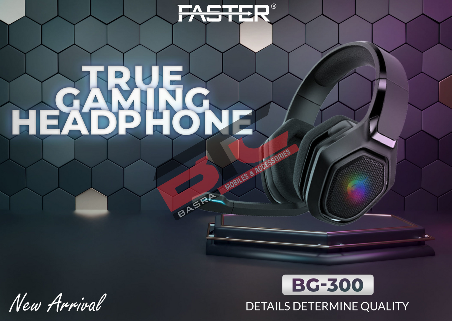 FASTER Blubolt BG-300 Surrounding Sound Gaming Headset with