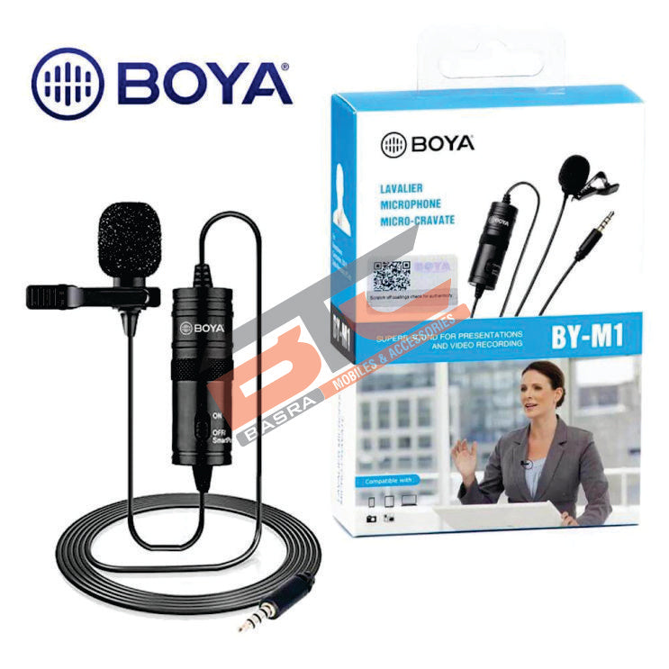 BOYA BY-M1 Omnidirectional Lavalier Microphone