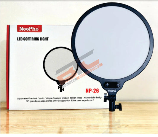 NeePho LED SOFT RING LIGHT NP-26cm