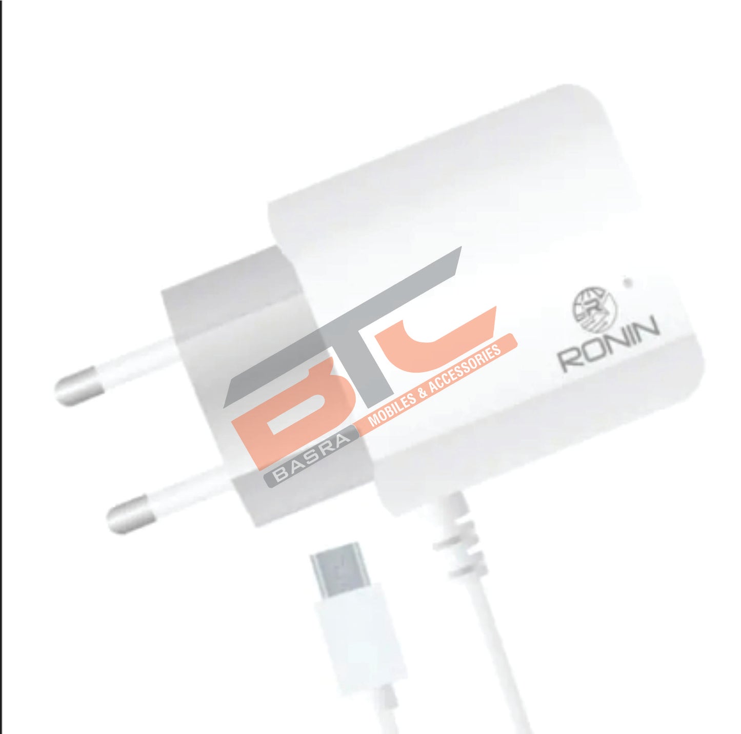 RONIN R-722 Dual USB + Attached Wire Charger 2.4A