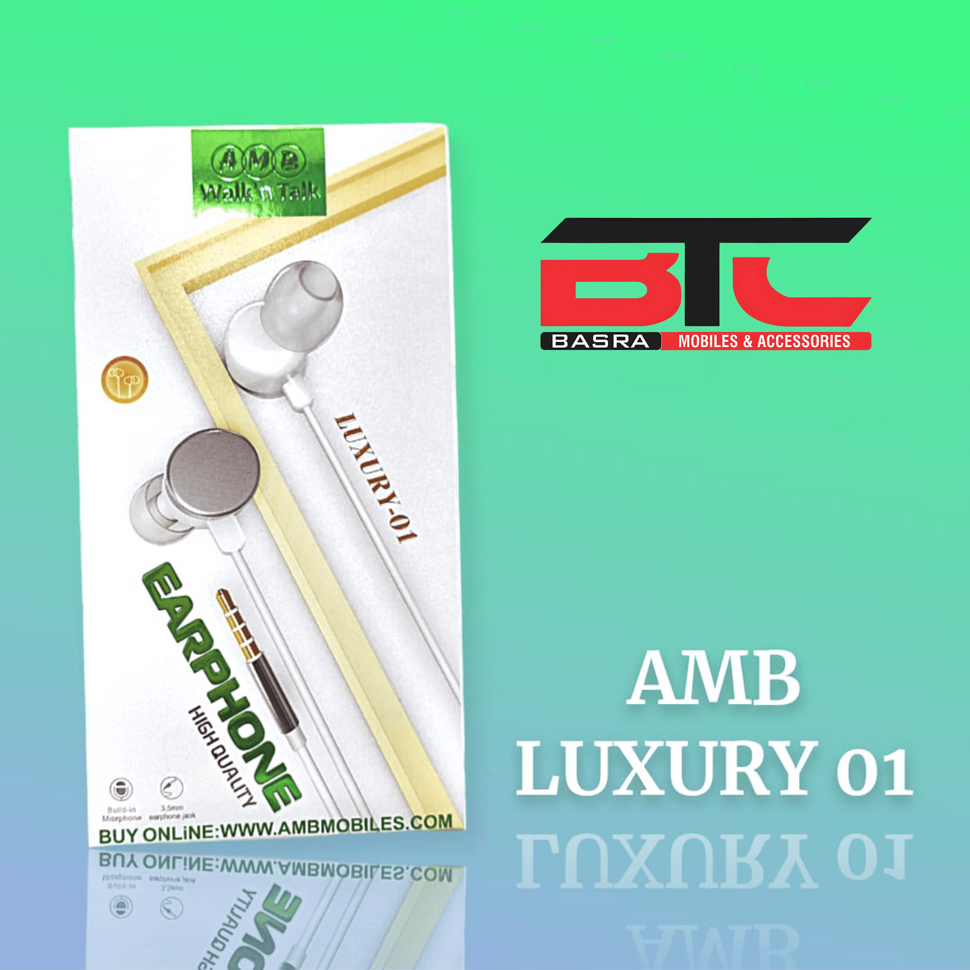 AMB LUXURY 01 HANDSFREE - Basra Mobile Center