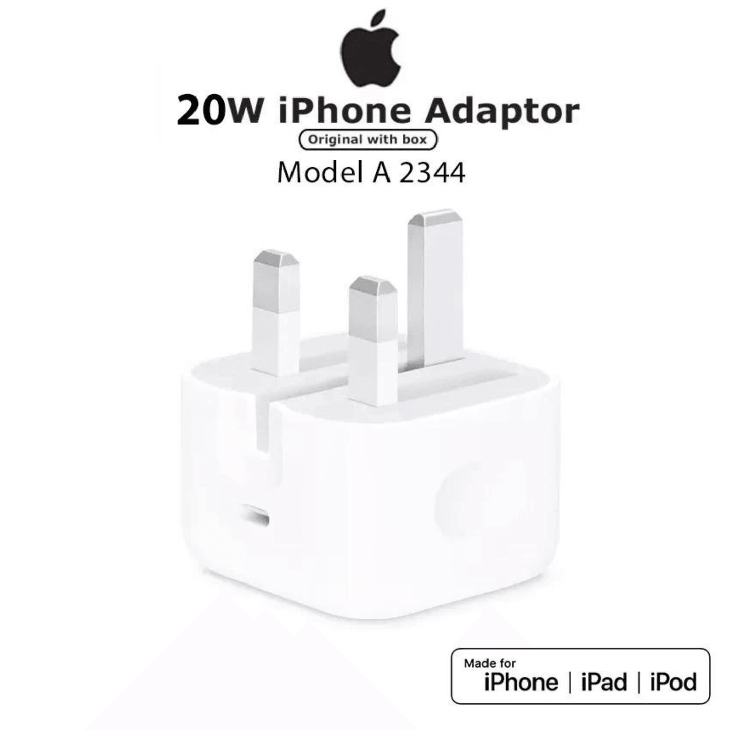 Iphone China Original 20W Charger Type C for 15 Pro Max - Basra Mobile Center
