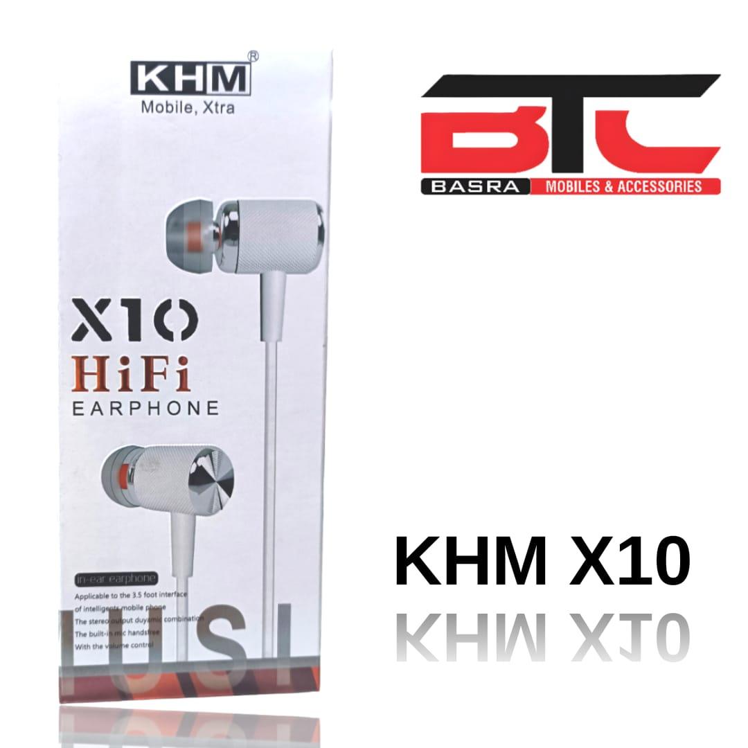 KHAM X10 HANDSFREE 3.5MM - Basra Mobile Center