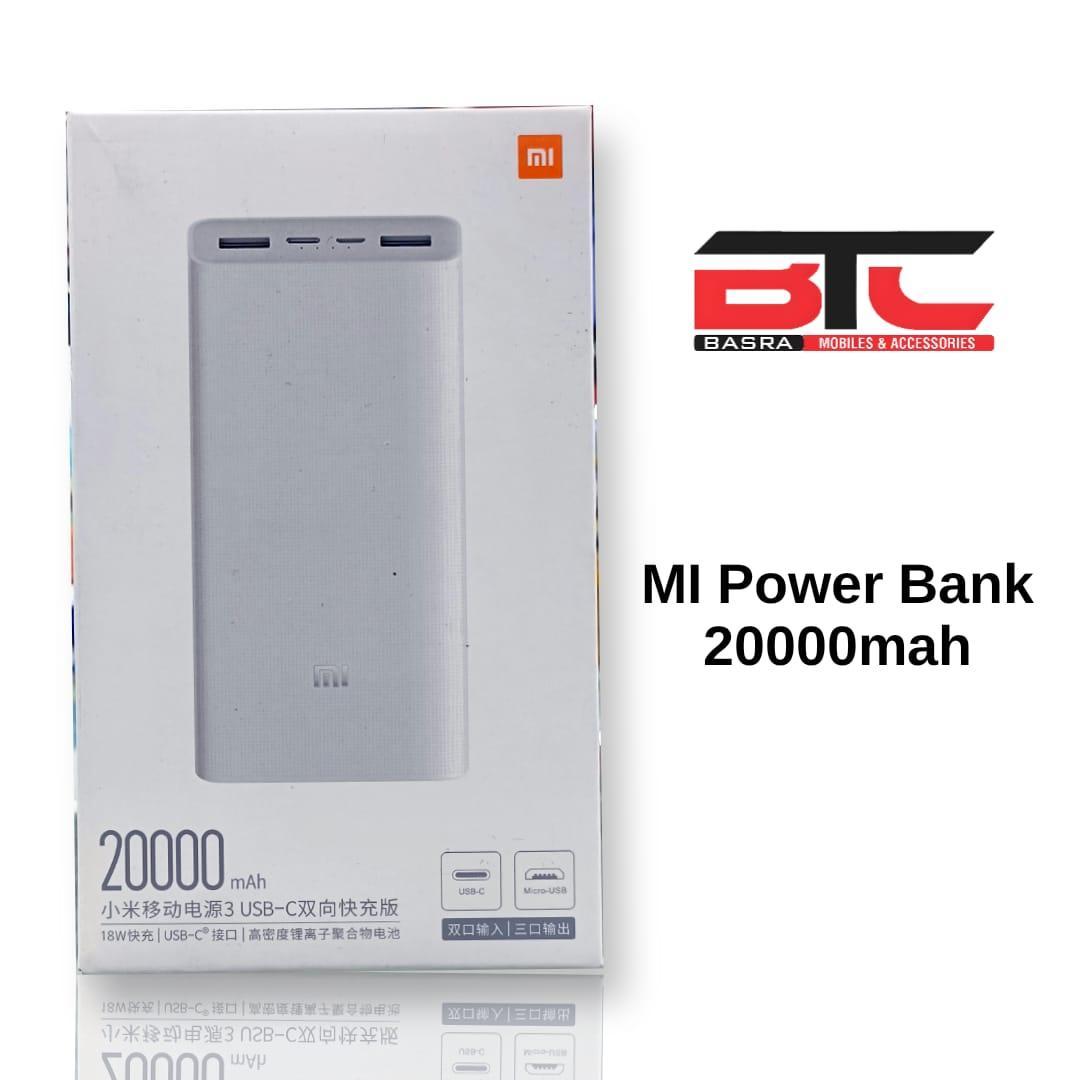 MI POWERBANK 50W FAST CHARGING 20000nah - Basra Mobile Center