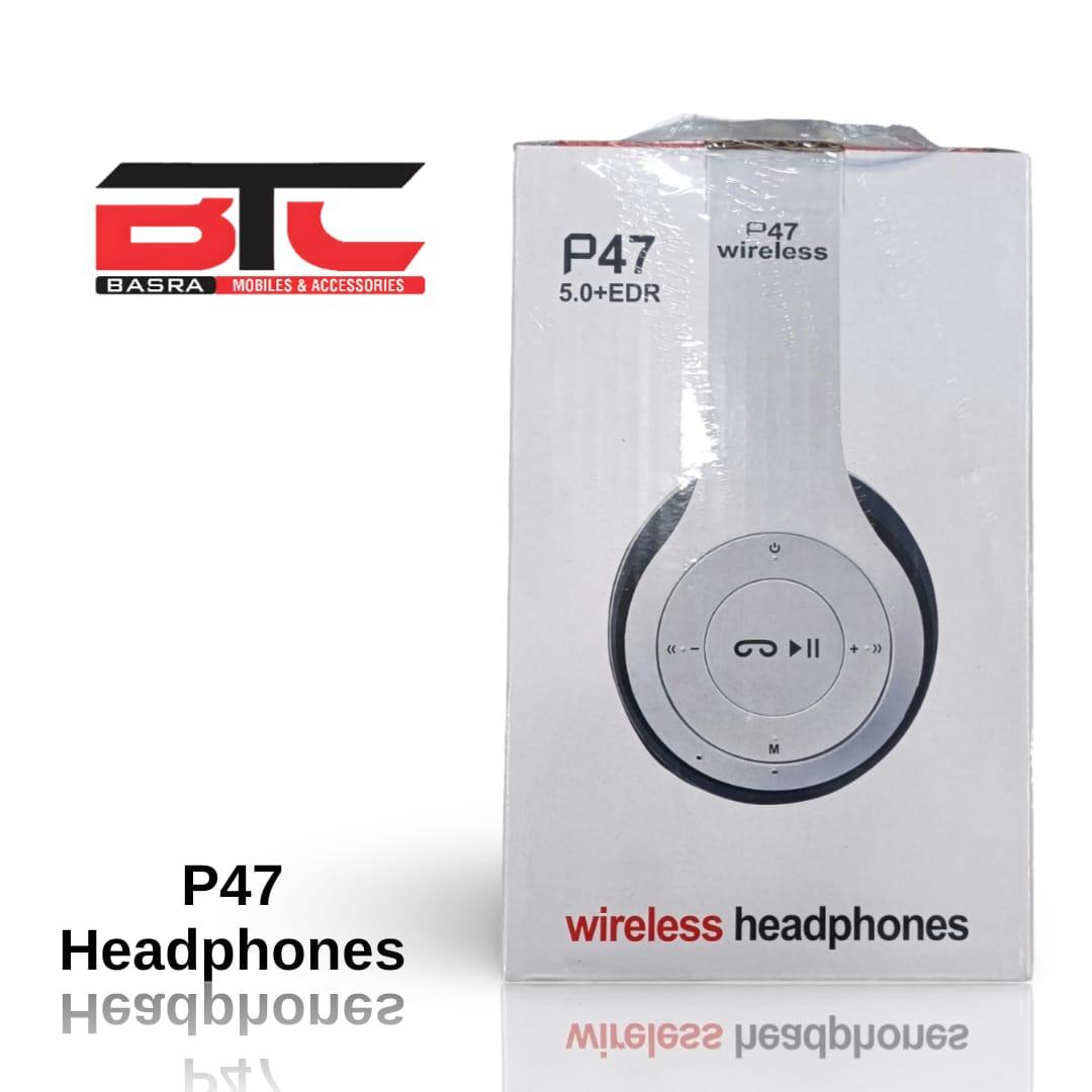 P47 New Multifunctional Noise Cancelling+FM+Mic +Wired Double Mode Mic PC - Basra Mobile Center