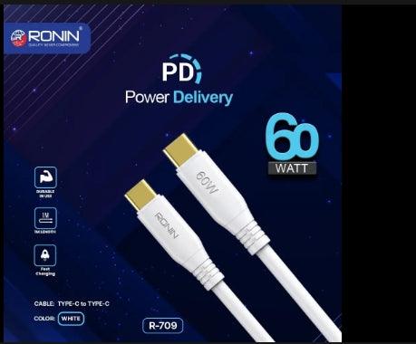 RONIN R-128 PD Charger C TO C 20W - Basra Mobile Center