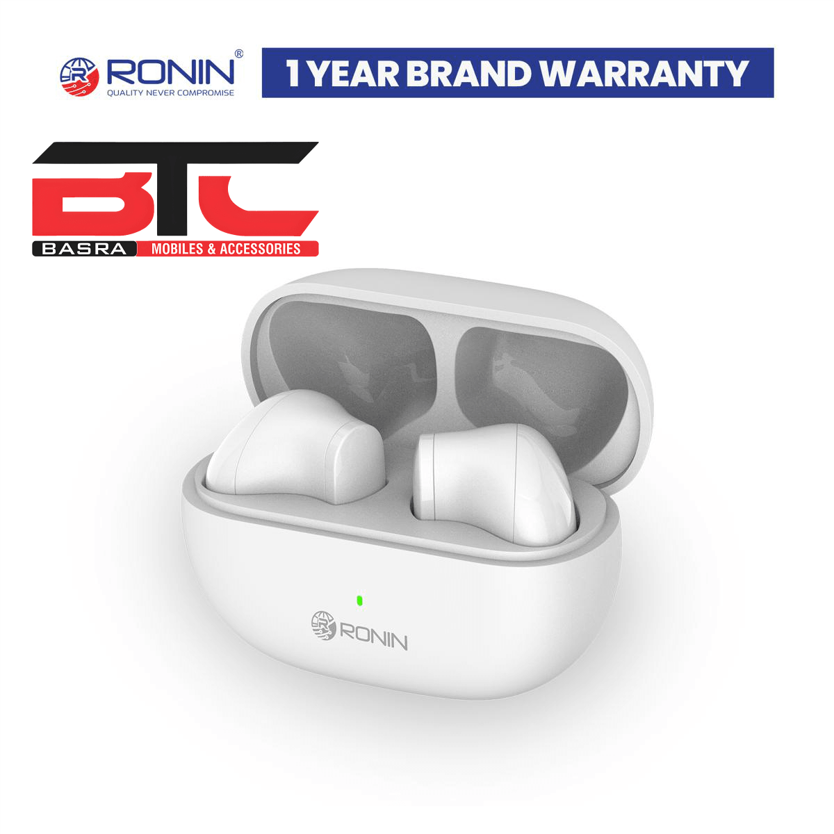 Ronin R-290 Bluetooth 5.3 Earbuds - Basra Mobile Center