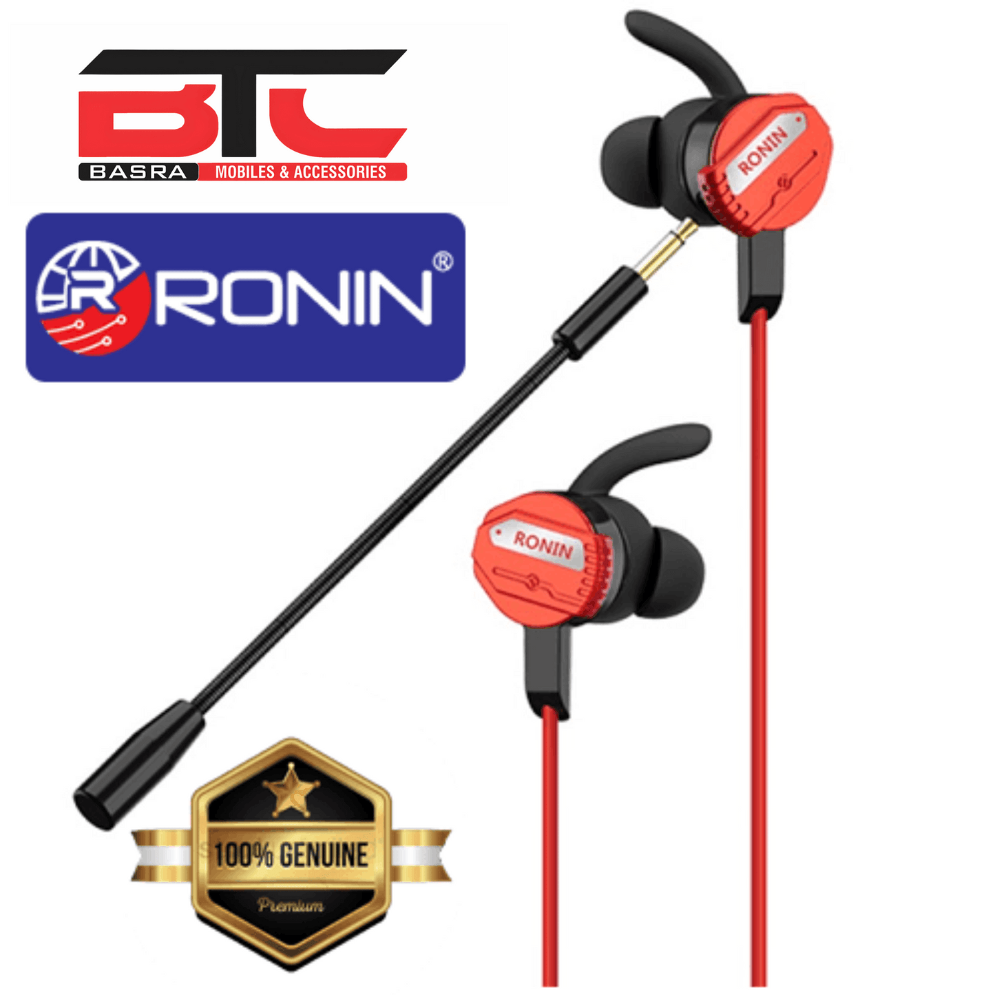 RONIN R007 GAMING HANDSFREE - Basra Mobile Center