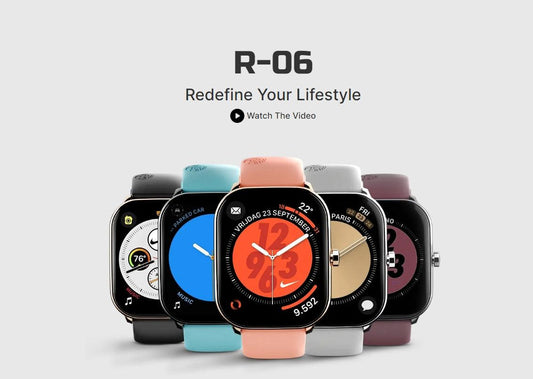 RONIN R06 AMOLED SMART WATCH - Basra Mobile Center