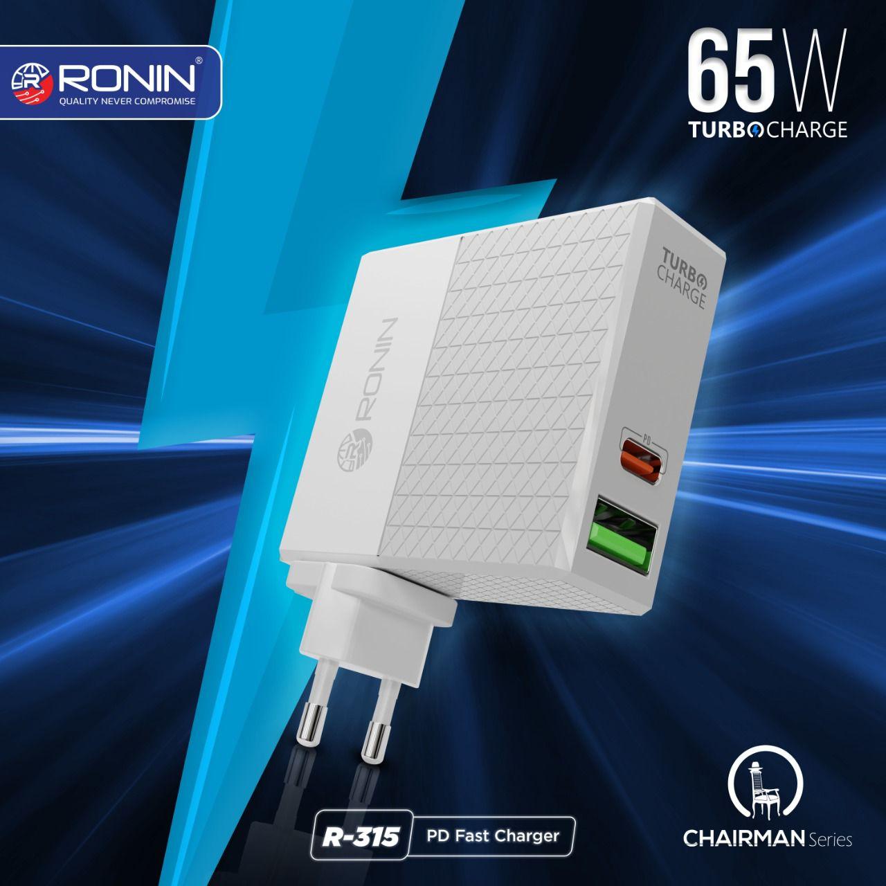 RONIN R315 65W FAST CHARGER - Basra Mobile Center