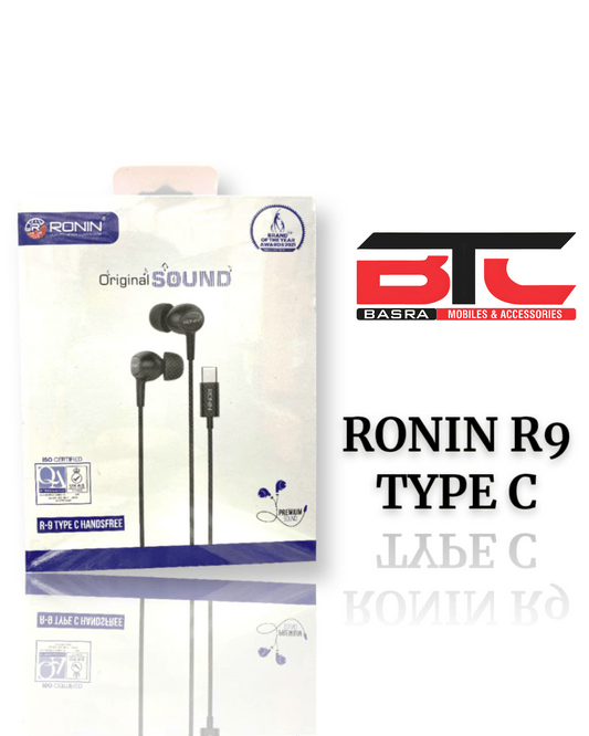 RONIN R9 TYPE C HANDSFREE - Basra Mobile Center