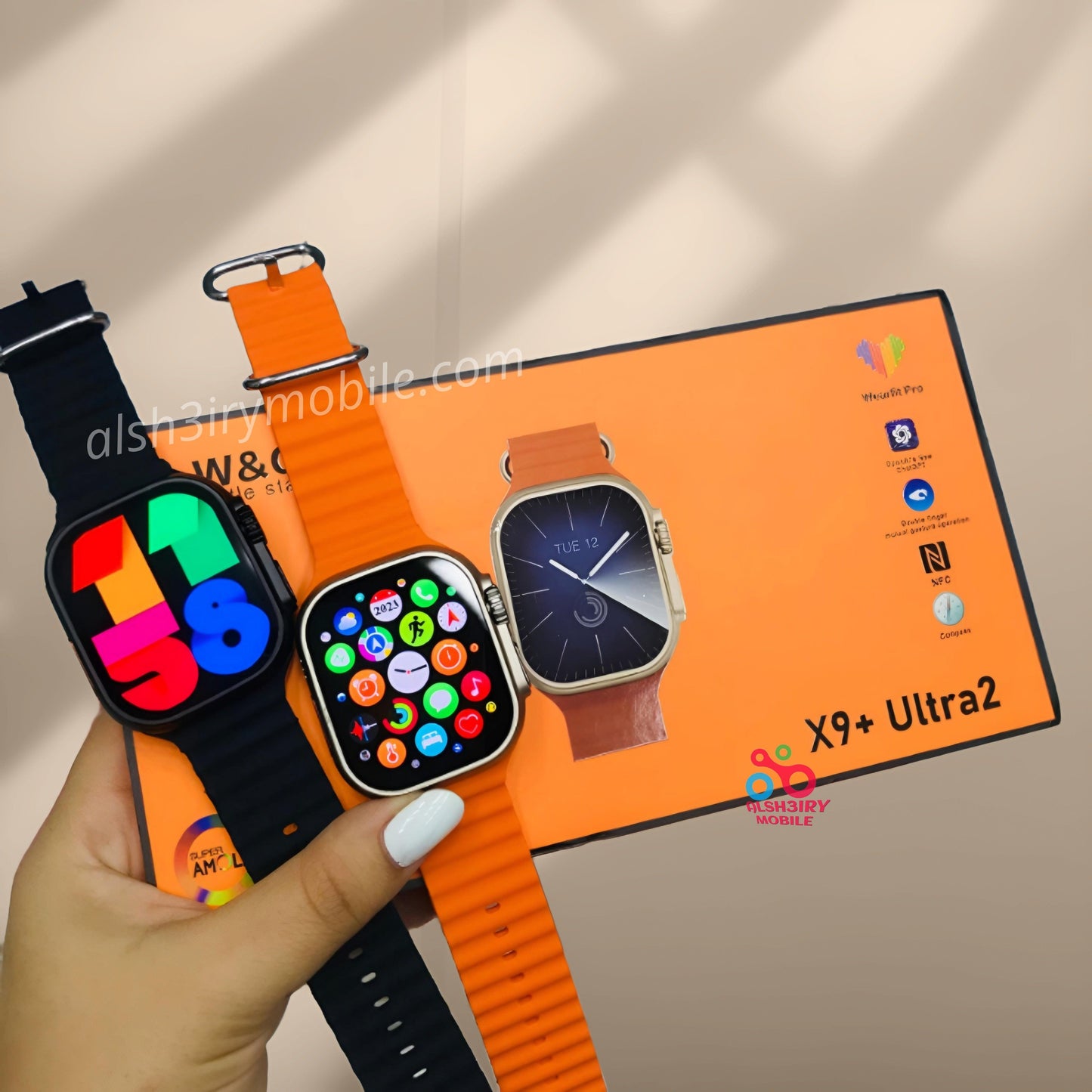 X9+ Ultra 2 Super Amoled Display Latest Smartwatch - Basra Mobile Center