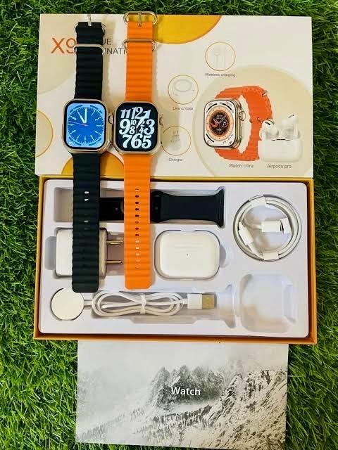 X9 Unique Combination Smart Watch With Airpods Pro 2 - Basra Mobile Center