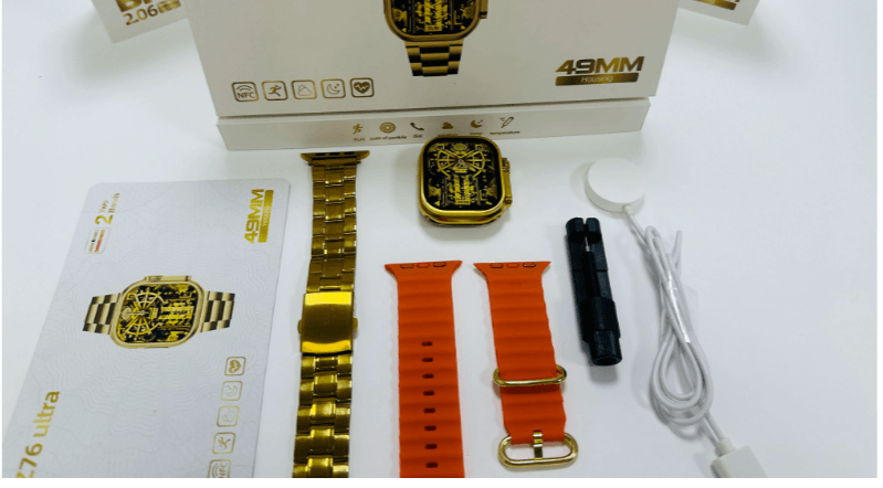 Z76 Ultra Smartwatch 49mm Full HD Display - Basra Mobile Center